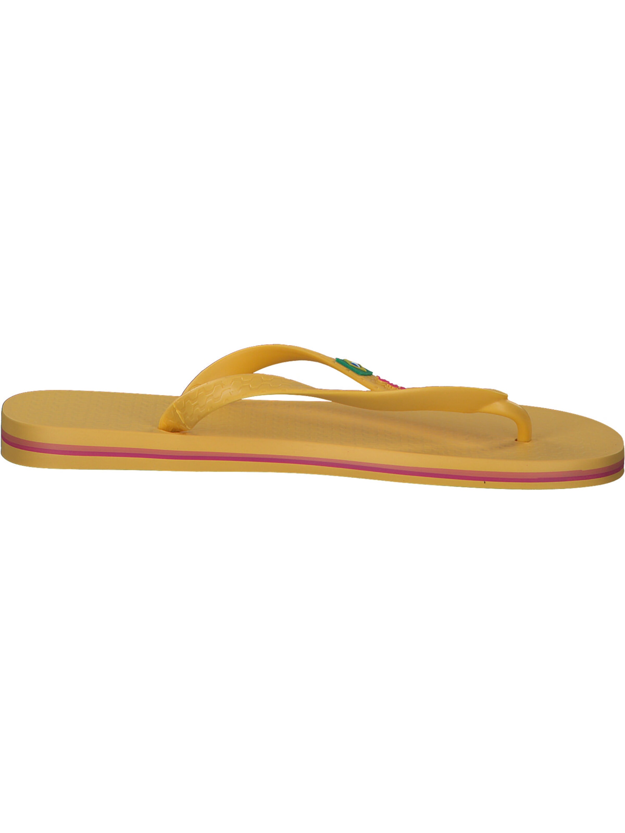 Ipanema Teenslipper 'Classic Brasil II Fem 80408' in Geel