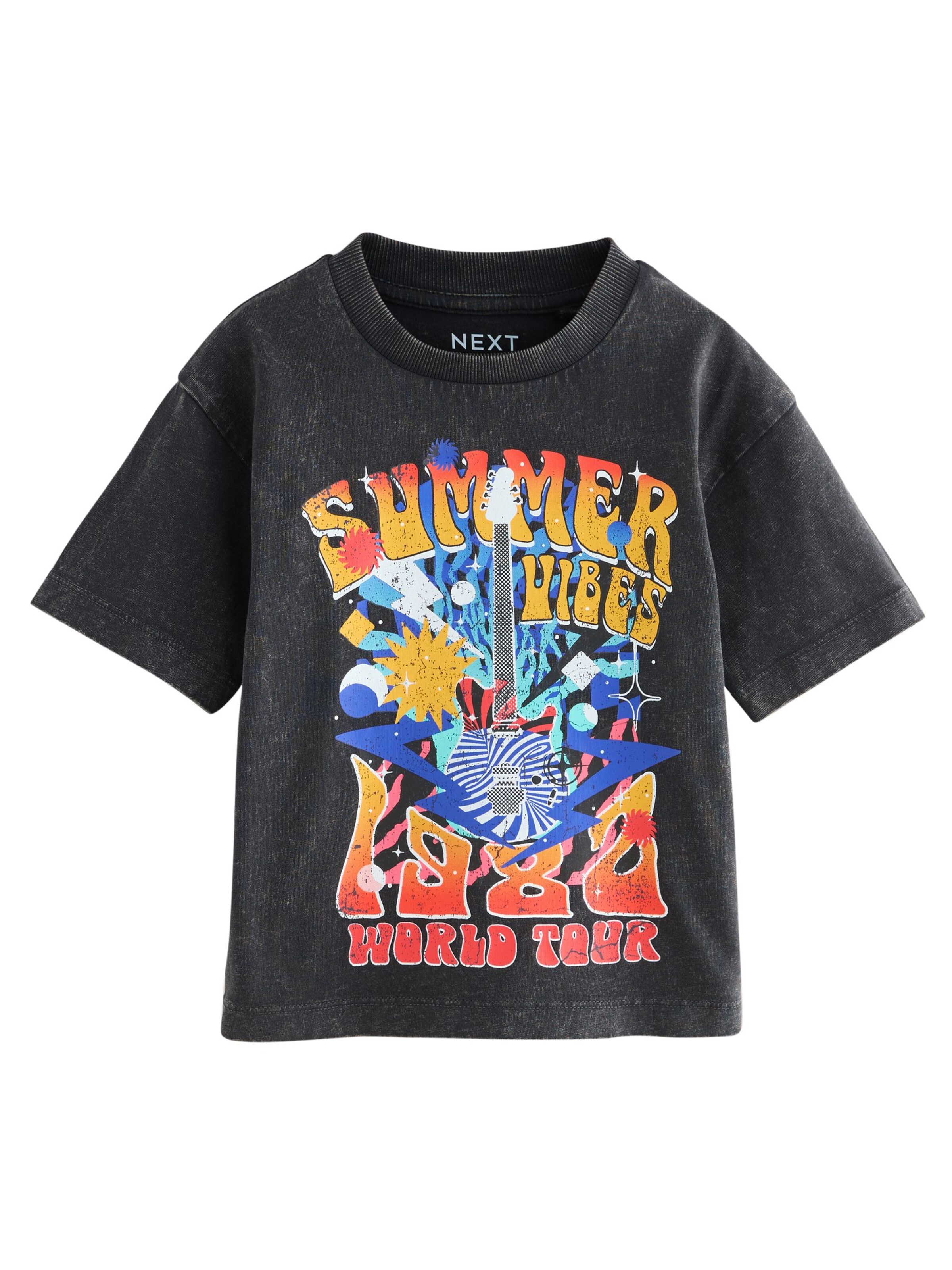 Next T-Shirt in Grau: Vorderseite