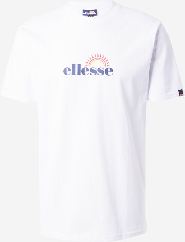 ELLESSE Μπλουζάκι 'Trea' σε λευκό: μπροστά