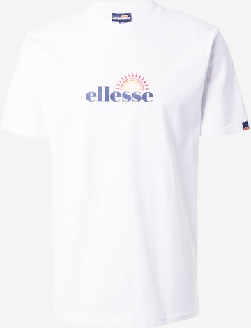 ELLESSE Skjorte 'Trea' i hvit: forside