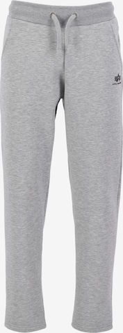 Pantalon ALPHA INDUSTRIES en gris : devant