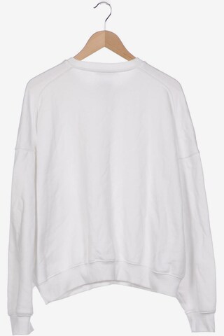 Bershka Sweatshirt & Zip-Up Hoodie in M in White