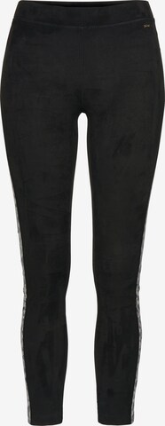 LASCANA - Skinny Leggings em preto: frente