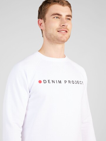 Denim Project Средняя посадка Свитшот в Белый