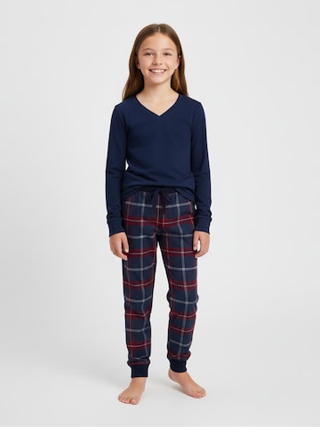 La V Pajamas in Blue