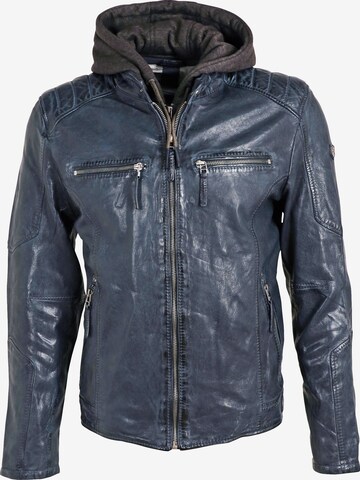 Gipsy Between-Season Jacket in Blue: front