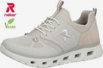 Mocassino 'Slipper Damen M6078-60 Textil in beige' di Rieker in beige: frontale