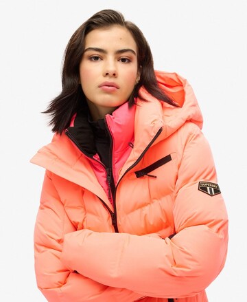 Veste de sport Superdry en orange
