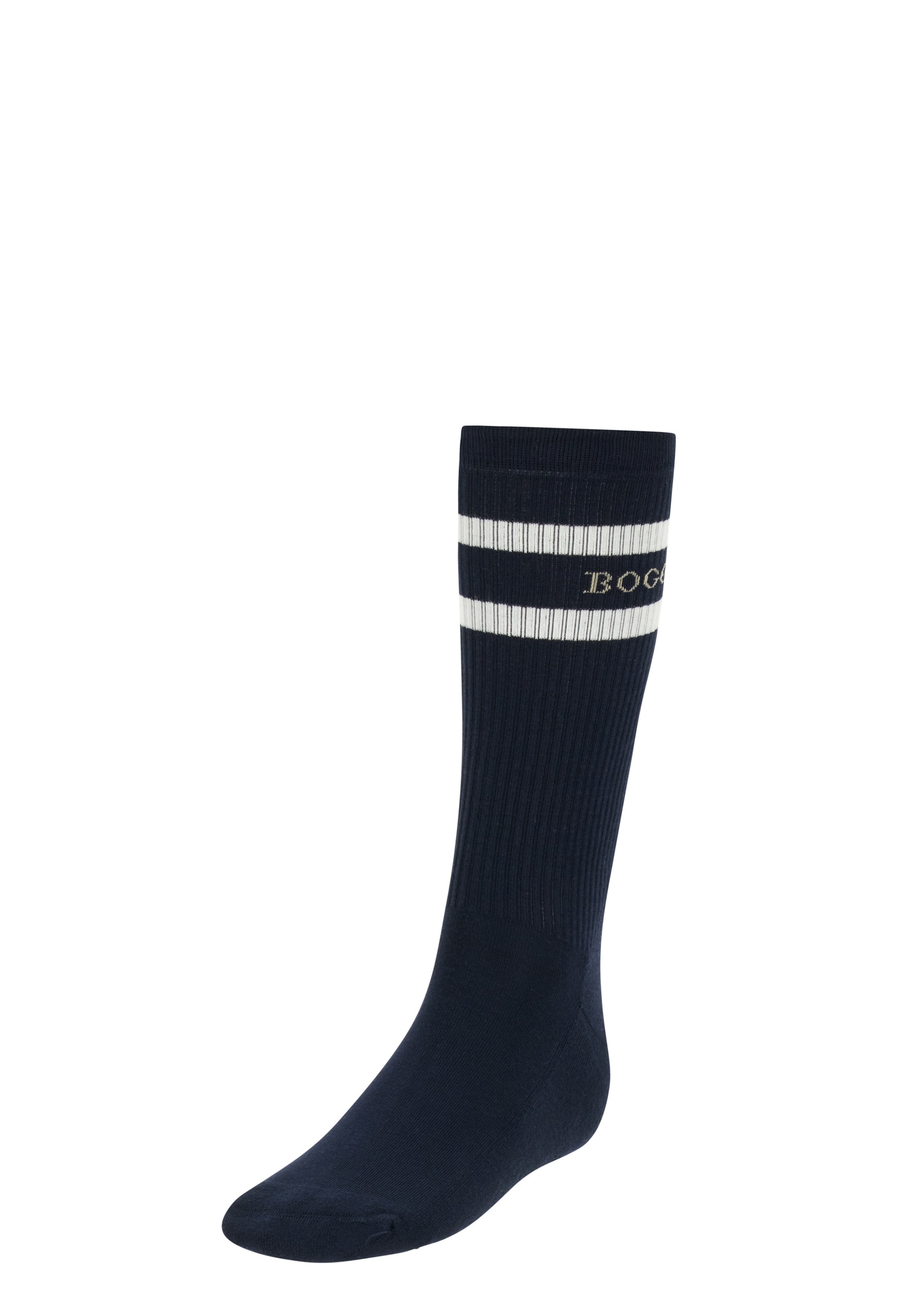 Șosete de la Boggi Milano pe albastru: față
