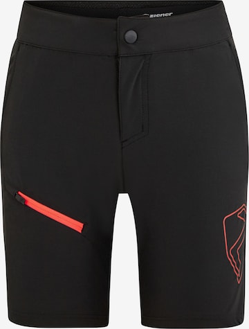 ZIENER Workout Pants 'NATSU X-Function' in Black: front