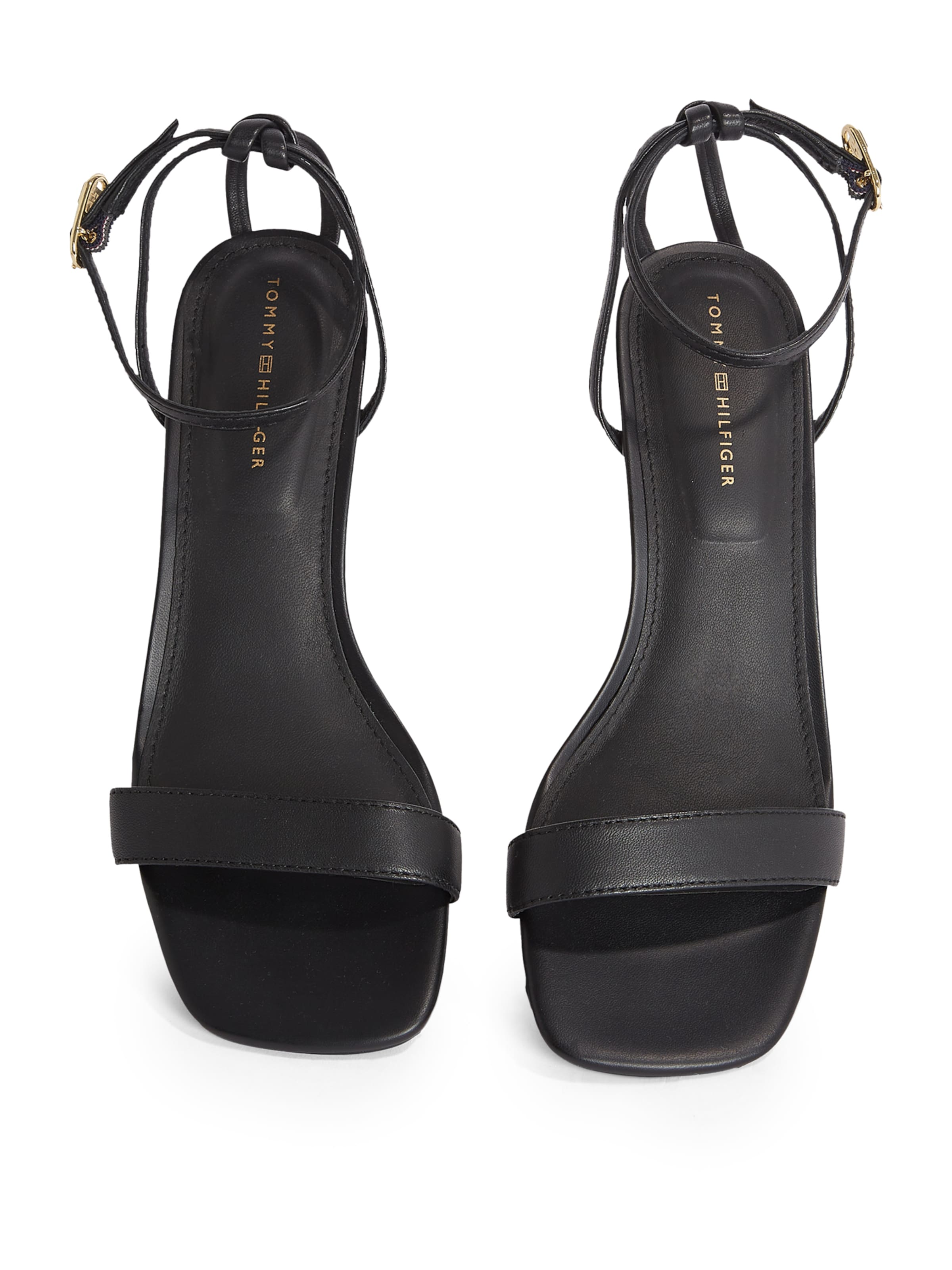 TOMMY HILFIGER Strap sandal in Black