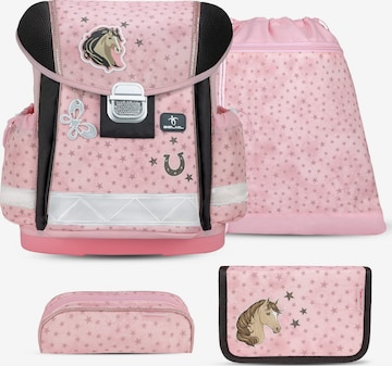 Belmil Schulranzen Set Classy Ergonomisch Set in Pink: Vorderseite