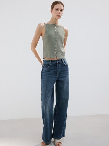 MANGO Top 'NEVADO' | siva barva