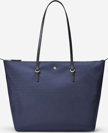 Cabas 'KEATON' Lauren Ralph Lauren en bleu : devant