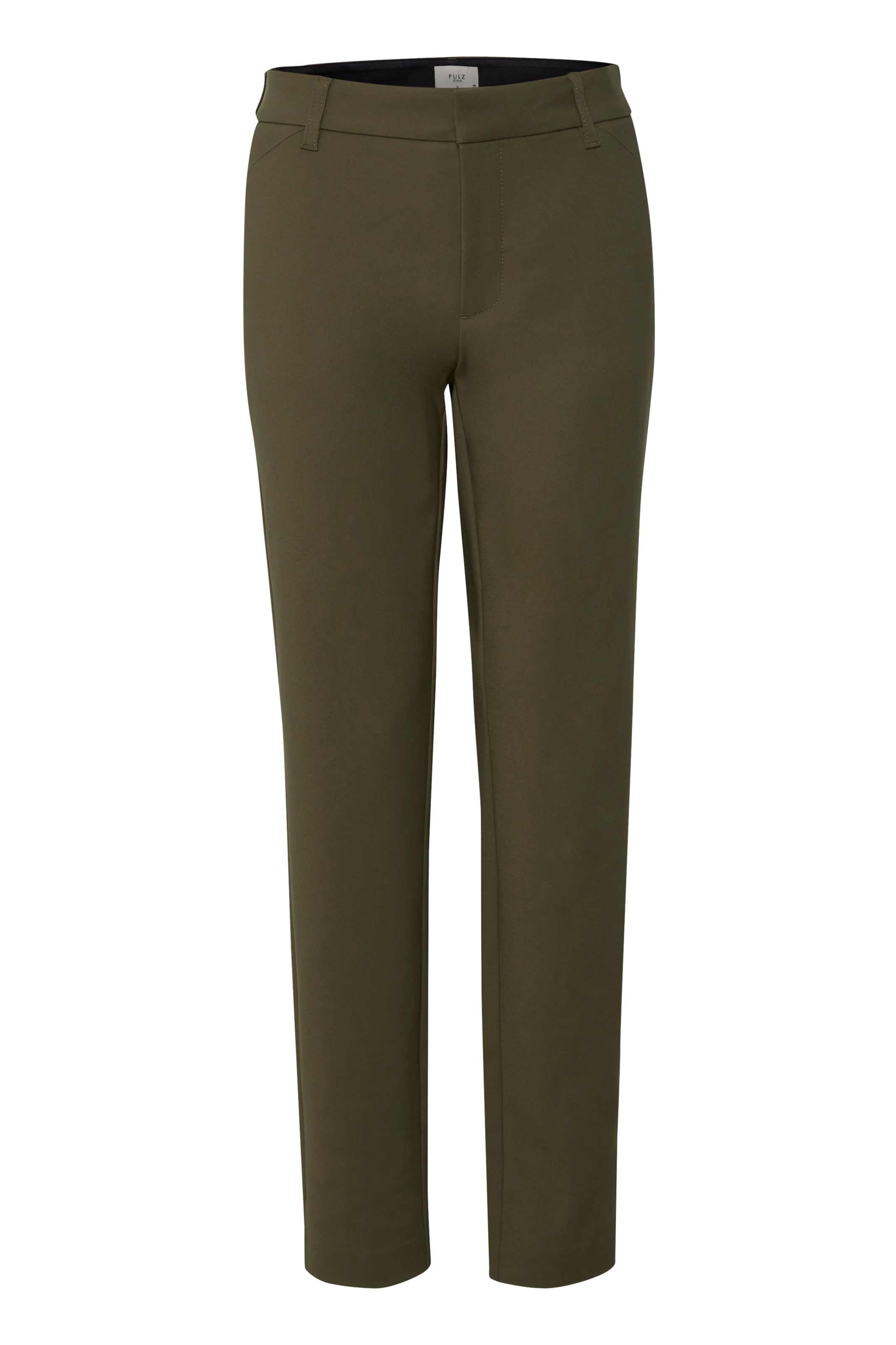 Pantalon chino 'BINDY' PULZ Jeans en vert : devant