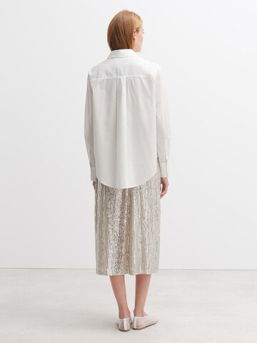 OPUS Bluse 'Futani' i hvid