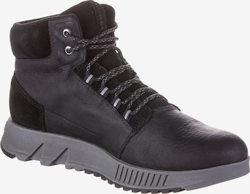 SOREL Lace-Up Boots in Black
