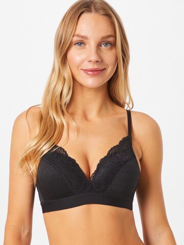 Hunkemöller T-shirt Bra 'Sophie' in Black: front