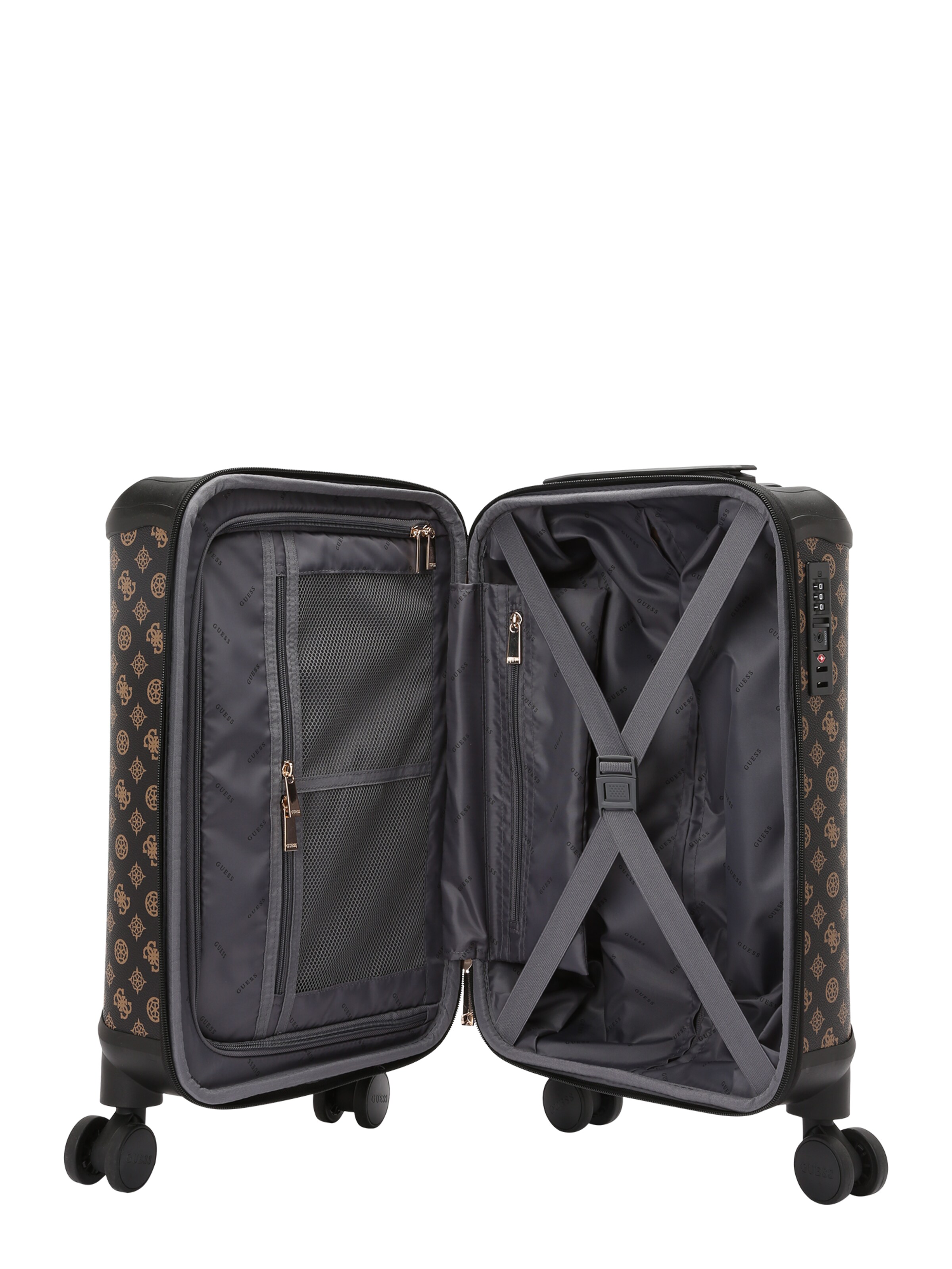 GUESS Trolley 'WILDER 18 IN 8-WHEELER' in Braun