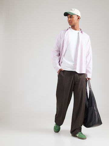 Tricou 'Groove' de la BOSS pe alb