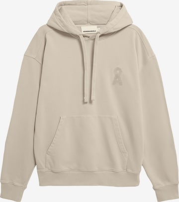 ARMEDANGELS Kapuzenpullover in Beige: Vorderseite