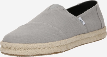 Espadrile 'Alp 2.0' de la TOMS pe gri: față