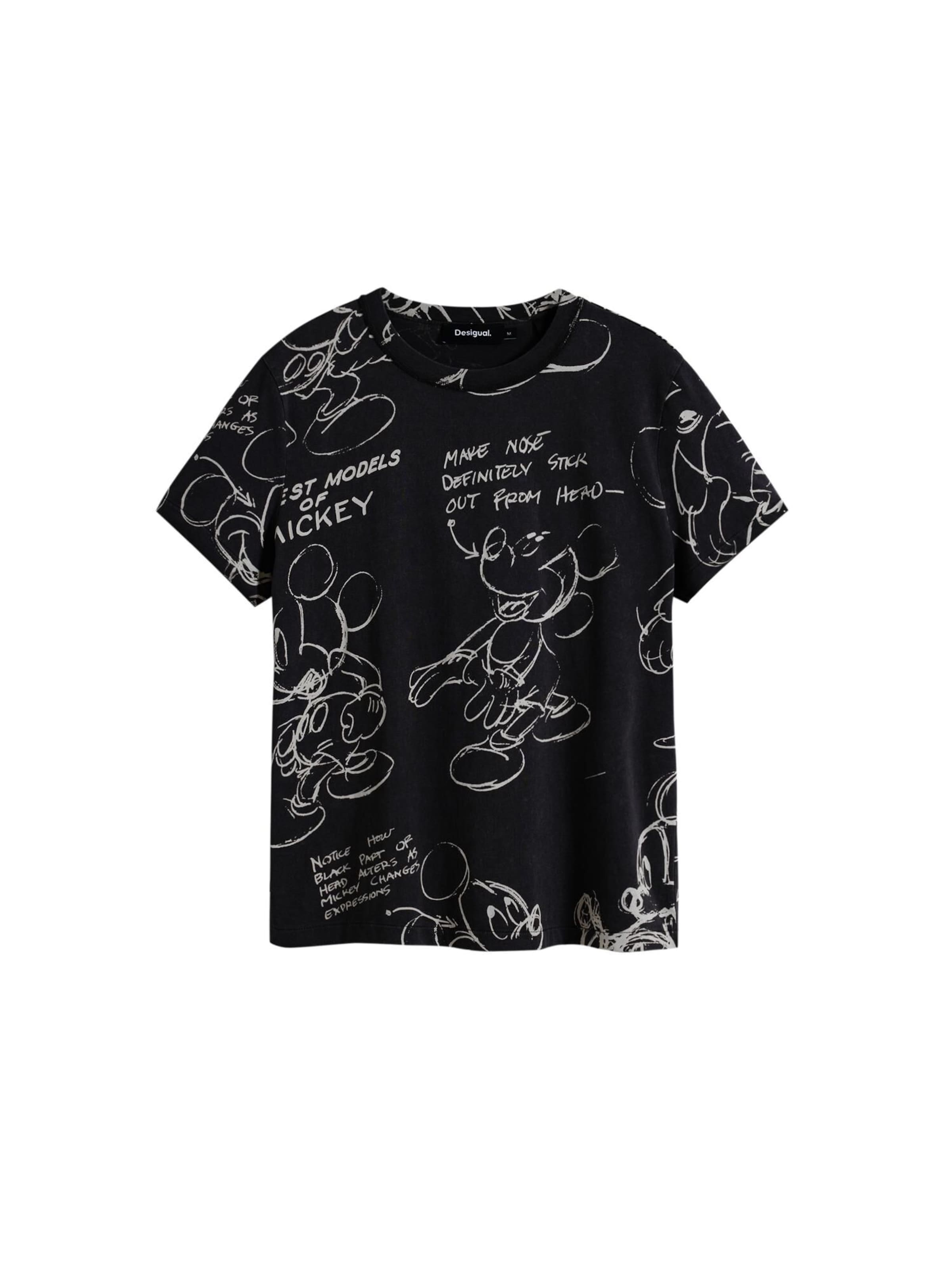 Desigual Тениска в черно: отпред