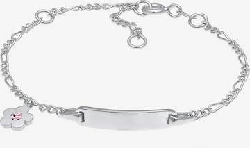 ELLI Armband Blume in Silber: predná strana