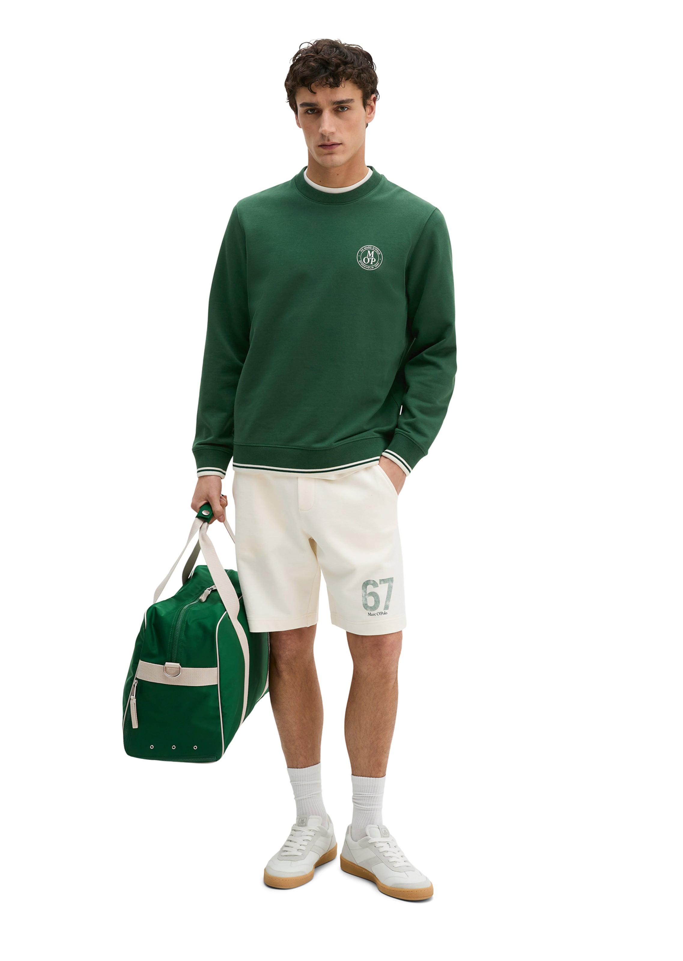 Marc O'Polo Sweatshirt in Green