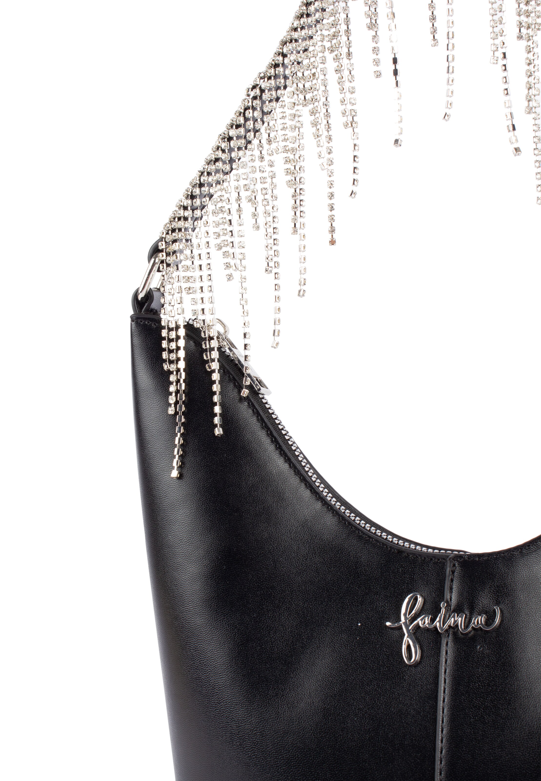 faina Handtas in Zwart