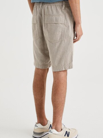 WE Fashion Loosefit Shorts in Beige