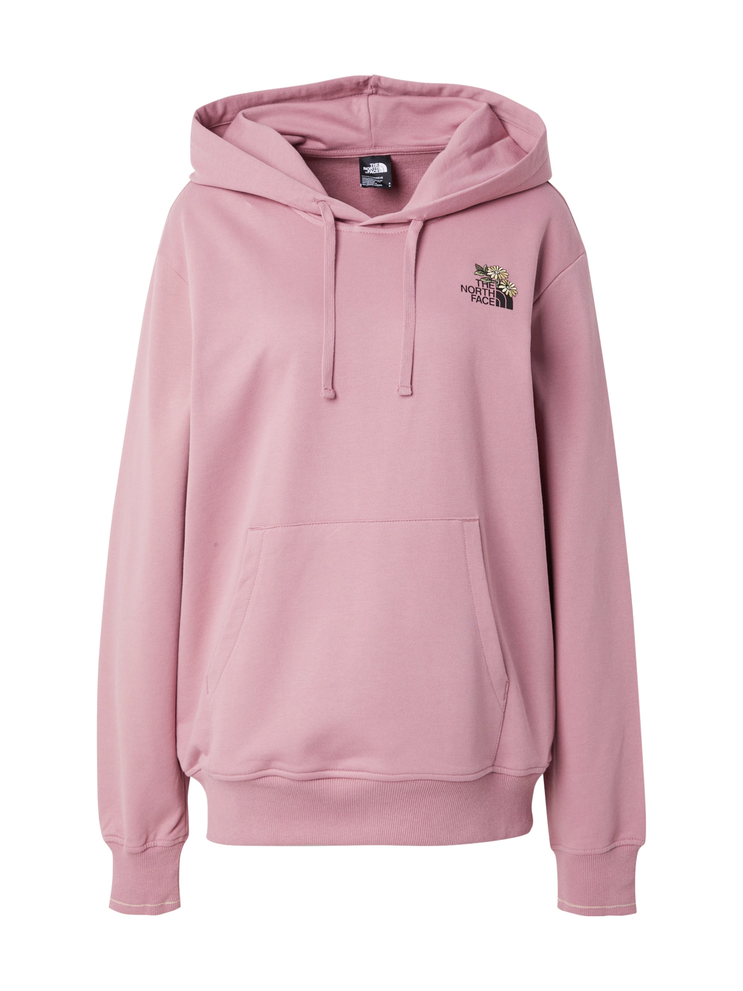 THE NORTH FACE Mikina 'FLOWER DOME' - Ružová: predná strana