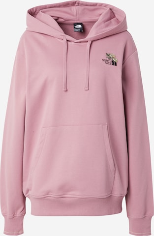 THE NORTH FACE Collegepaita 'FLOWER DOME' värissä vaaleanpunainen: etupuoli