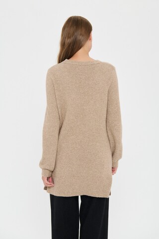 SAINT TROPEZ Pullover 'Maleen' i beige