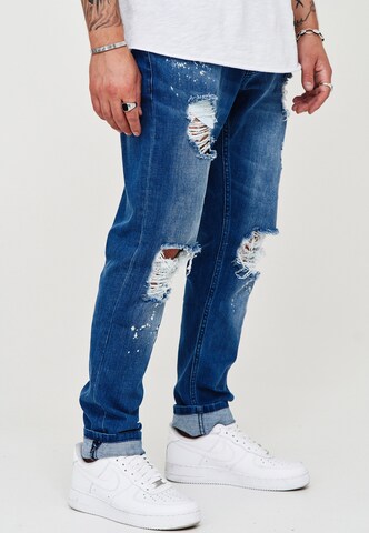 behype Regular Jeans 'Sly' in Blau