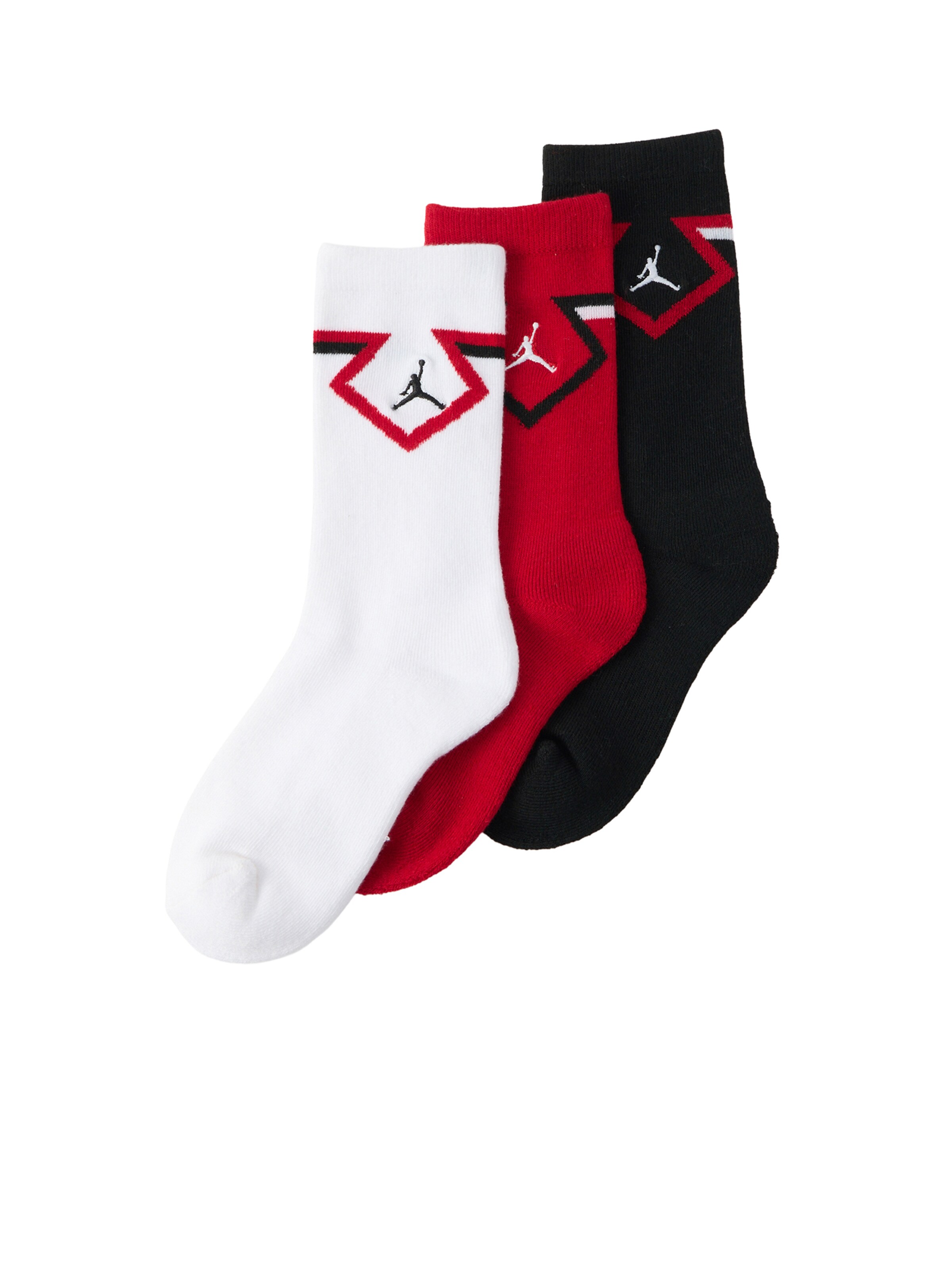 Jordan Socken 'DIAMOND' in Rot: Vorderseite