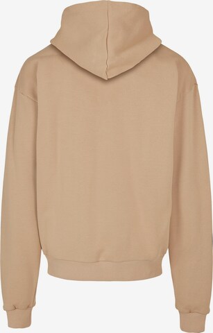 Merchcode Sweatshirt 'Peanuts - If you like it wear it' in Beige