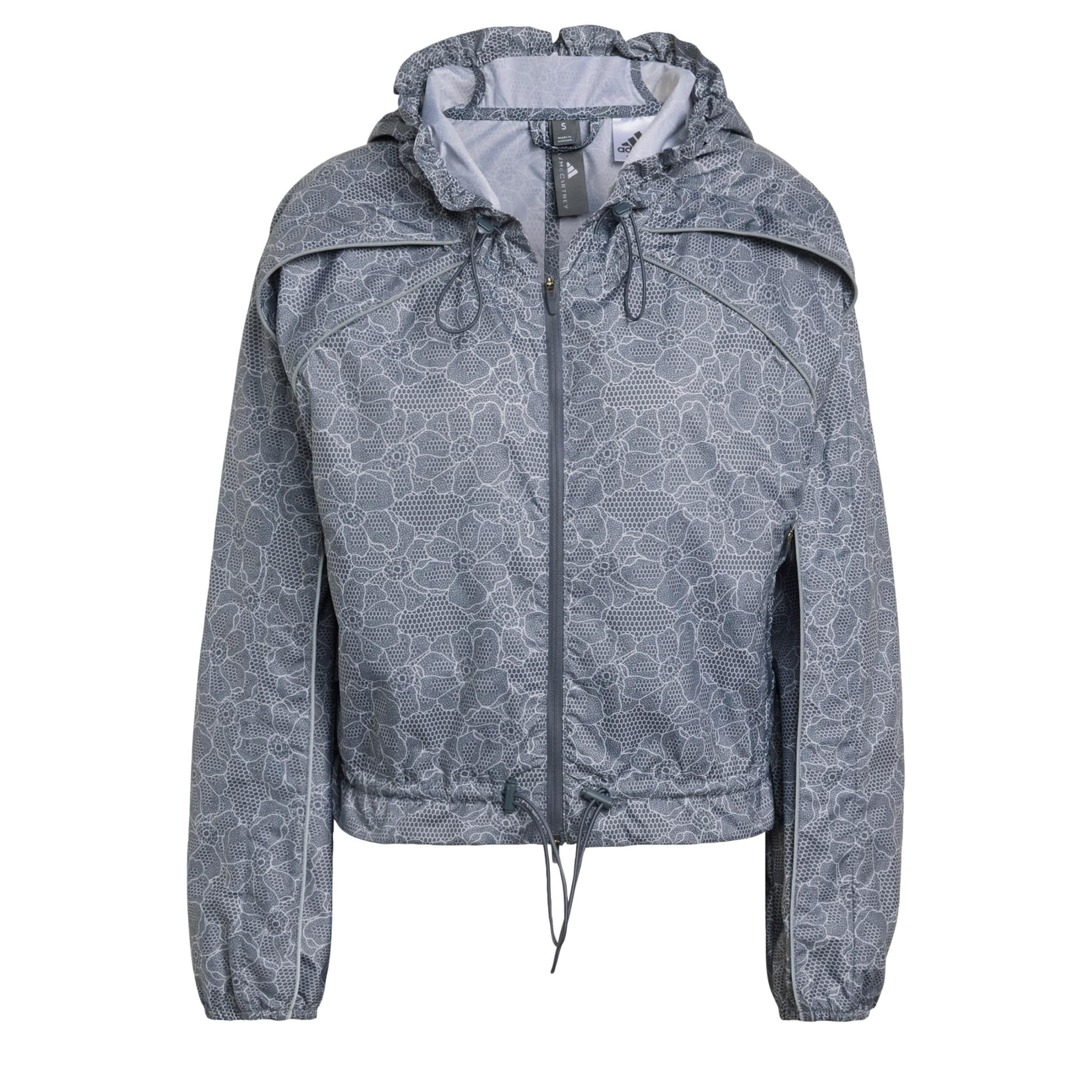 ADIDAS BY STELLA MCCARTNEY Športna jakna | siva barva: sprednja stran