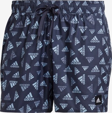 ADIDAS SPORTSWEAR Swimming Trunks in Blue: front