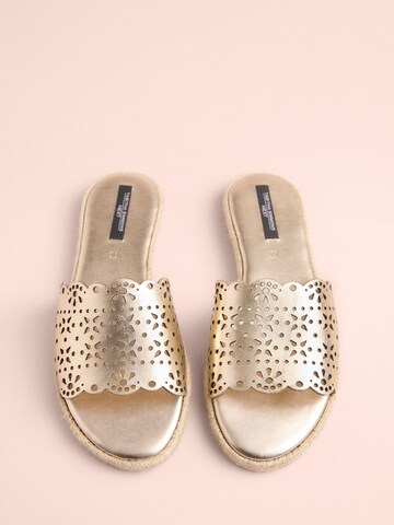 Next Mule 'Tabitha Simmons x Next Darcy' in Gold