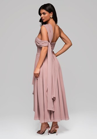 Ombre Evening dress in Pink