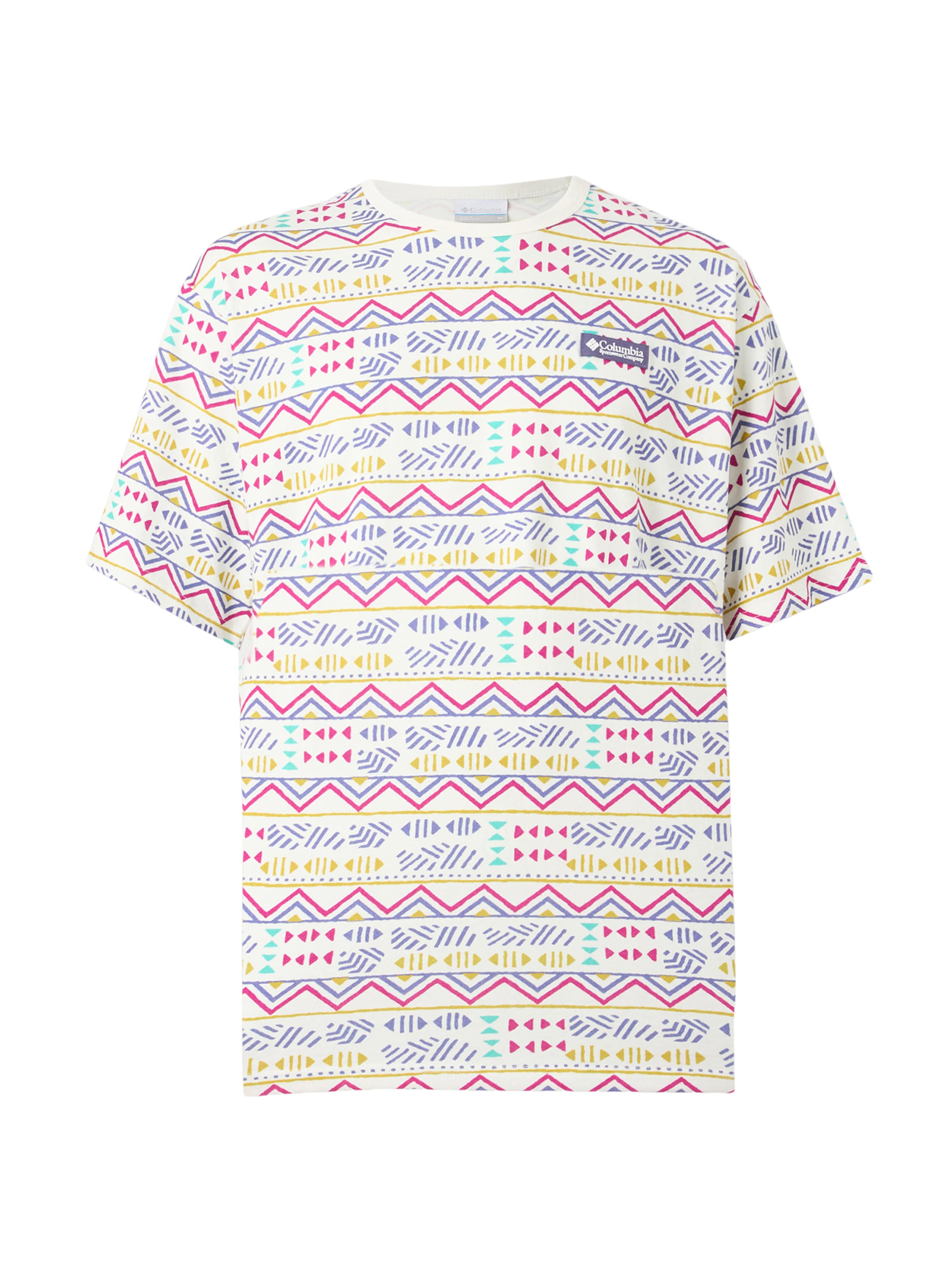 T-Shirt fonctionnel 'CSC™' COLUMBIA en blanc : devant