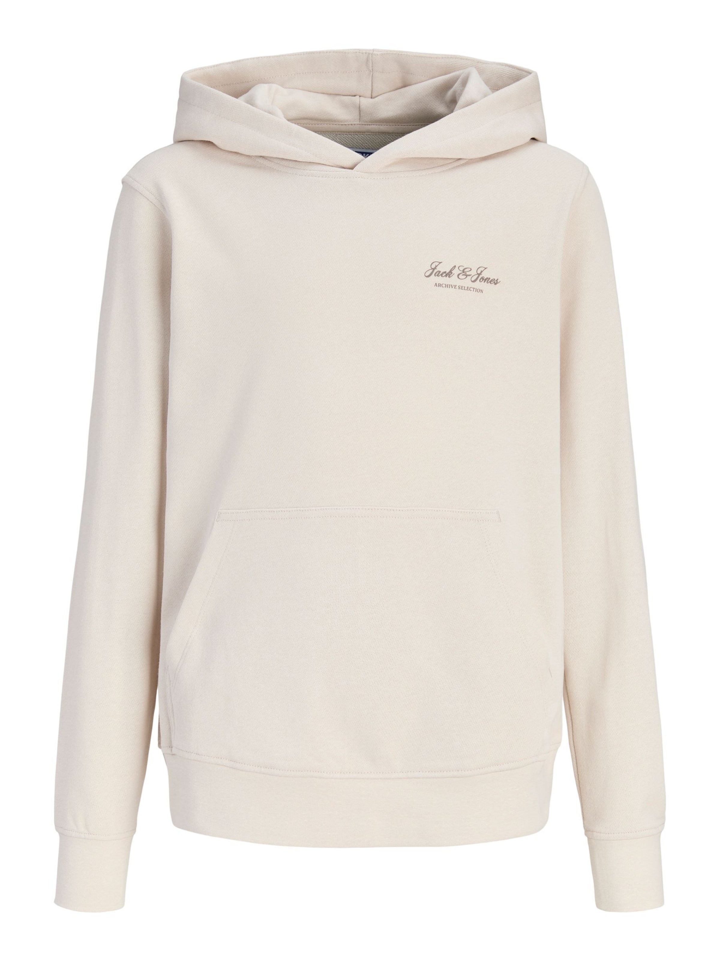 Jack & Jones Junior - Sudadera 'JJEARCHIVE' en beige: frente
