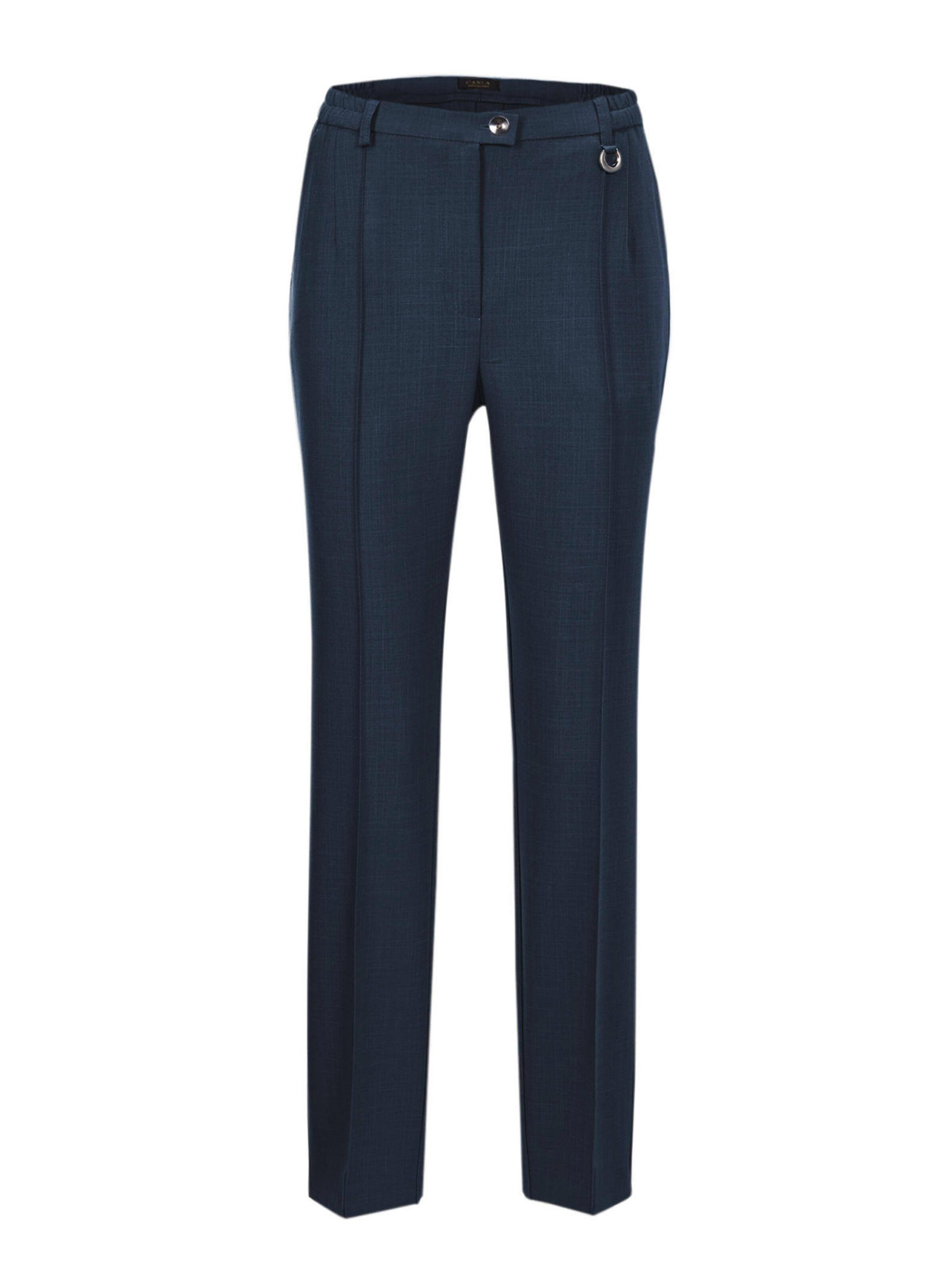 Goldner Pantalon 'Carla' en bleu foncé, Vue avec produit