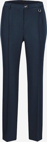 Goldner Regular Pants 'Carla' in Blue: front