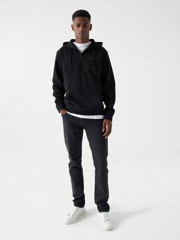 Salsa Jeans Sweatshirt in Schwarz