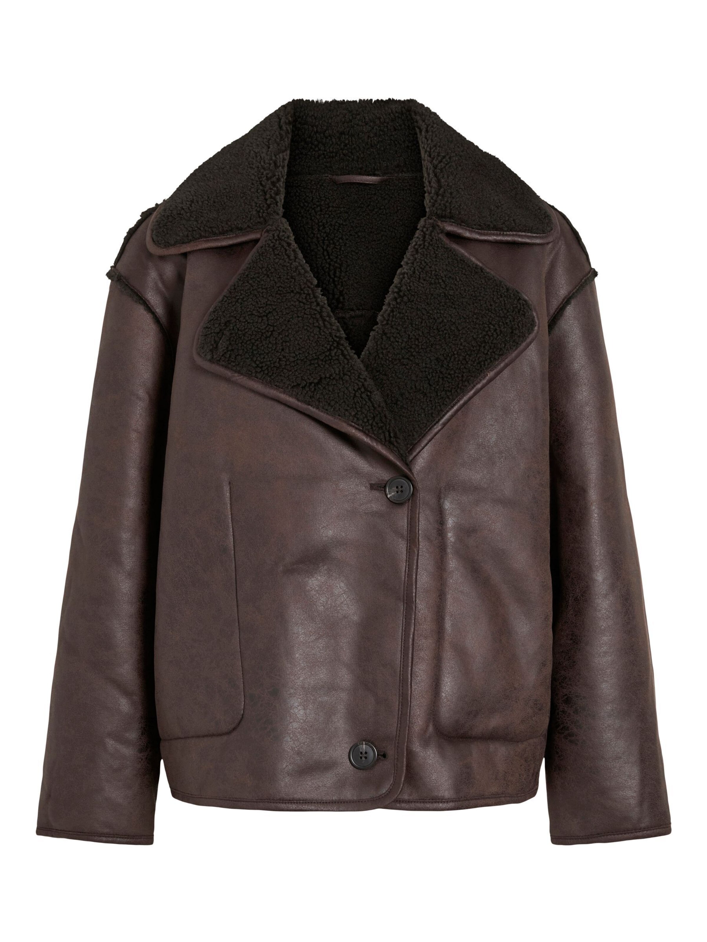 Giacca di mezza stagione di VILA in marrone: frontale