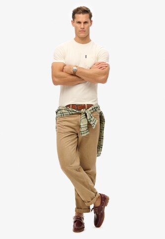 Superdry Shirt 'Essential' in Beige
