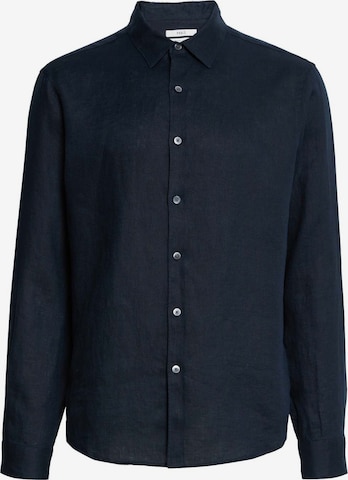 Coupe regular Chemise Marks & Spencer en bleu : devant