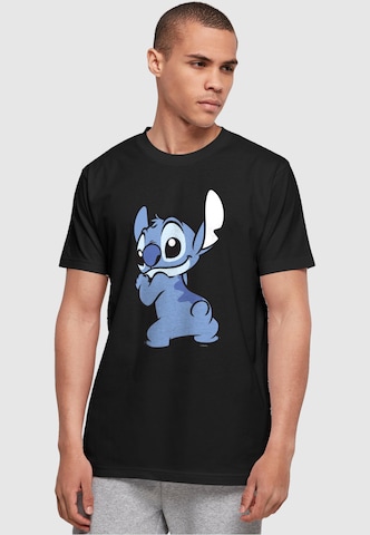 ABSOLUTE CULT - Camiseta 'Lilo And Stitch' en negro: frente